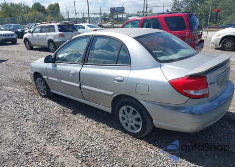 2005 Kia Rio из США, поврежденный, VIN KNADC125856374106